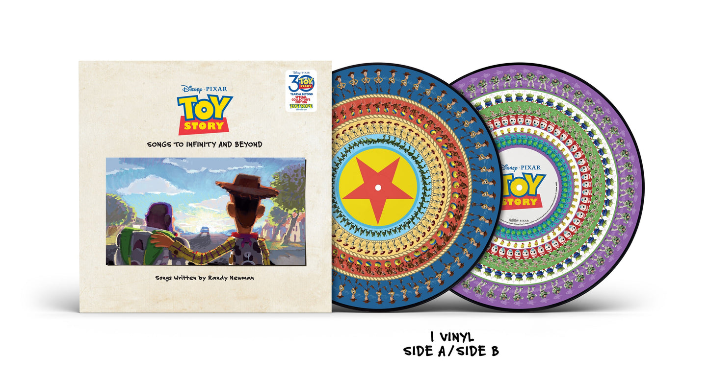 Toy Story: Songs To Infinity & Beyond (Randy Newman) (30th Anniversary Limited Edition Zoetrope Vinyl) ( LP )