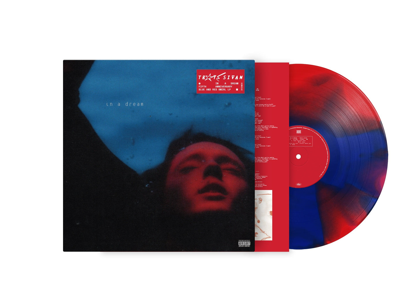 Troye Sivan- In A Dream (5 Year Anniversary) [Red/Blue Swirl 12" EP] ( LP )