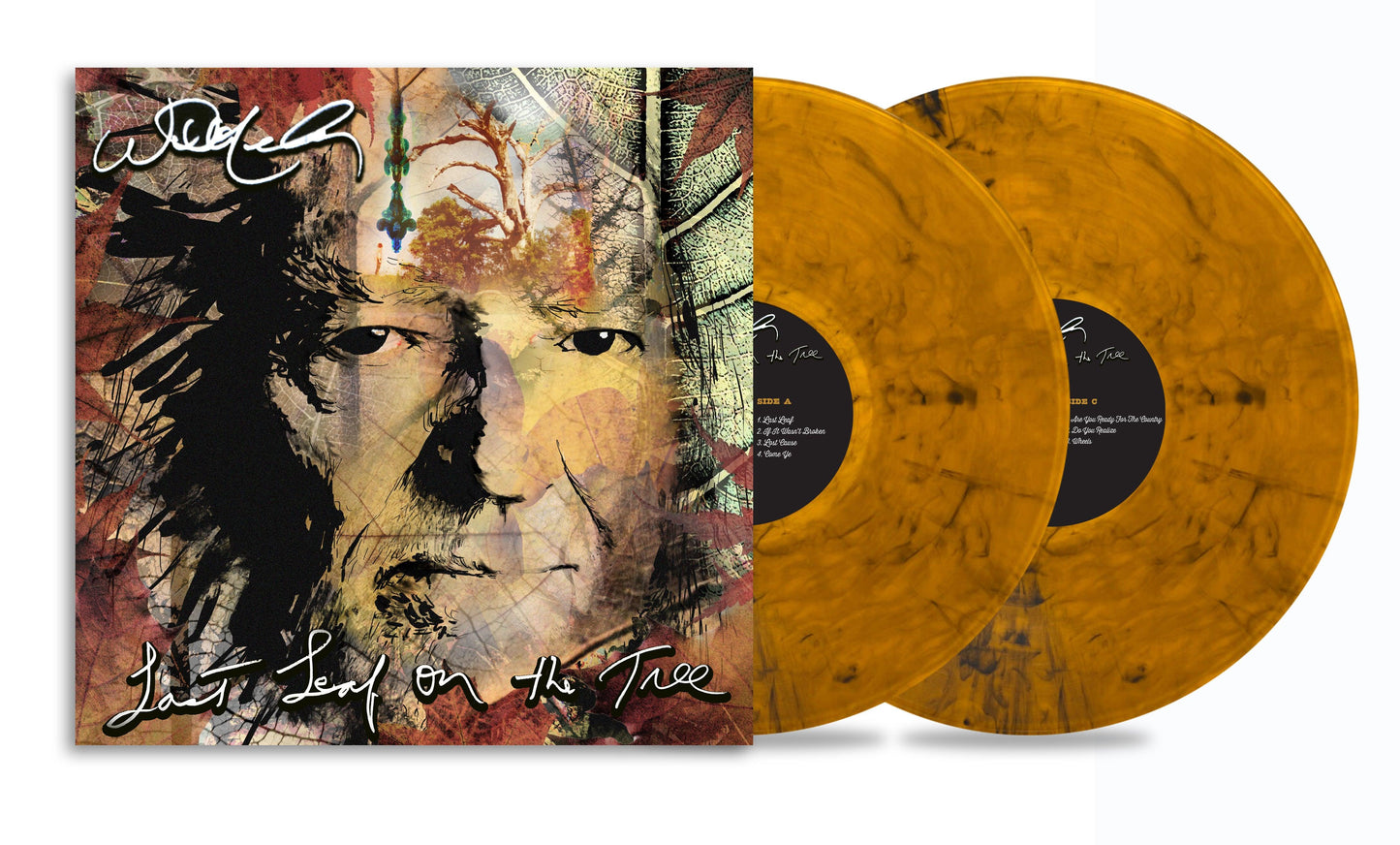Willie Nelson- Last Leaf On The Tree (Amber Fossil Vinyl) ( LP )