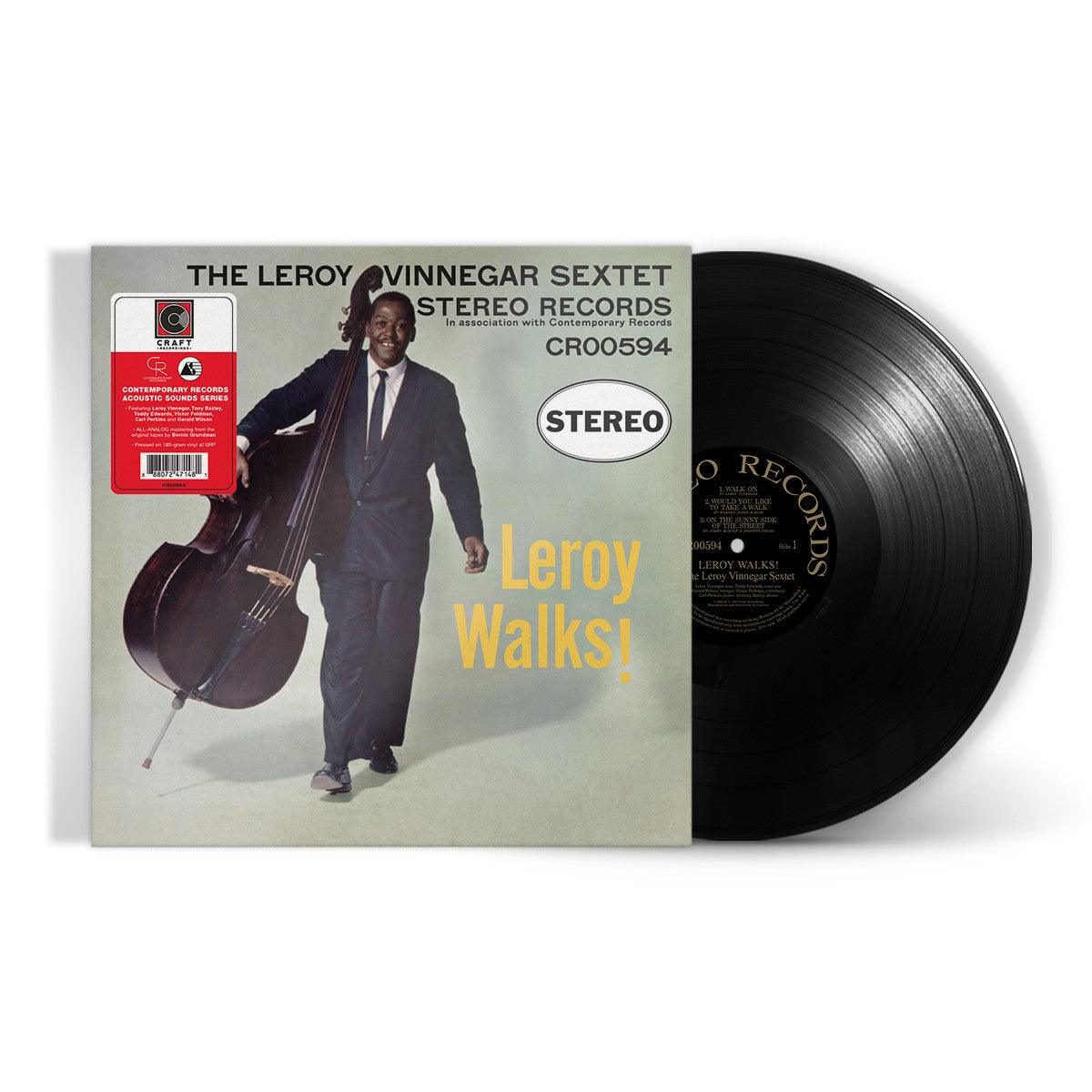 Leroy Vinnegar- Leroy Walks! (Contemporary Records Acoustic Sounds Series) ( LP )