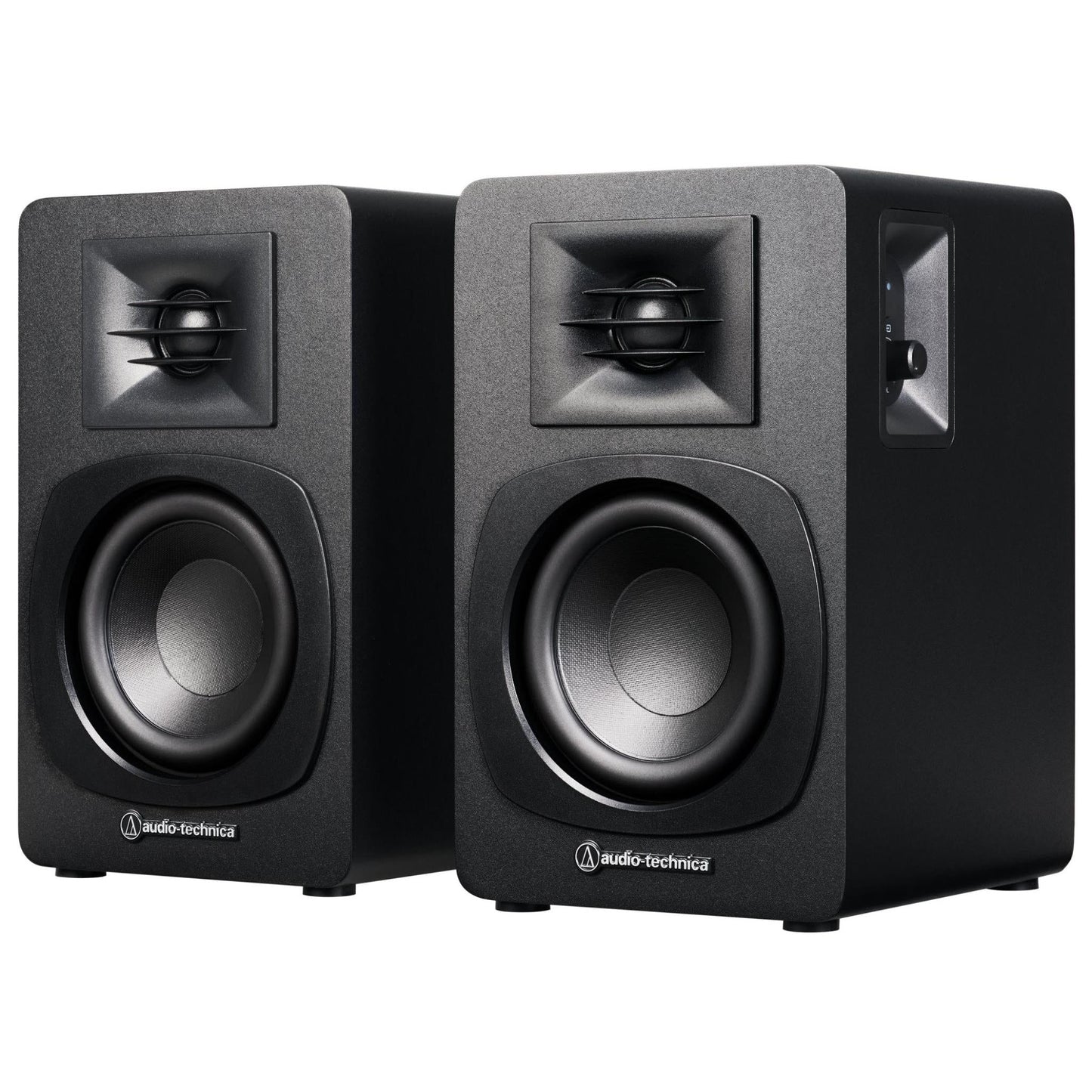 Audio-Technica - AT-SP3X - Black Bluetooth Bookshelf Speakers
