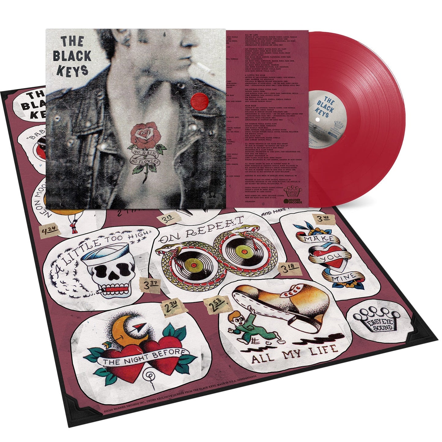 The Black Keys- No Rain, No Flowers (Indie Exclusive Vinyl) (DAMAGED) ( LP )
