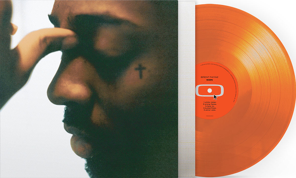 Brent Faiyaz- Icon (RSD Essential Orange Vinyl) (DAMAGED) ( LP )