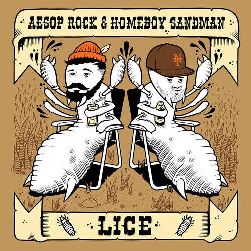 Lice (Aesop Rock & Homeboy Sandman)- Lice (Aesop Rock & Homeboy Sandman) ( LP )