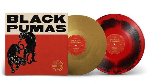 Black Pumas- Black Pumas (DLX Red/Black Vinyl) ( LP )