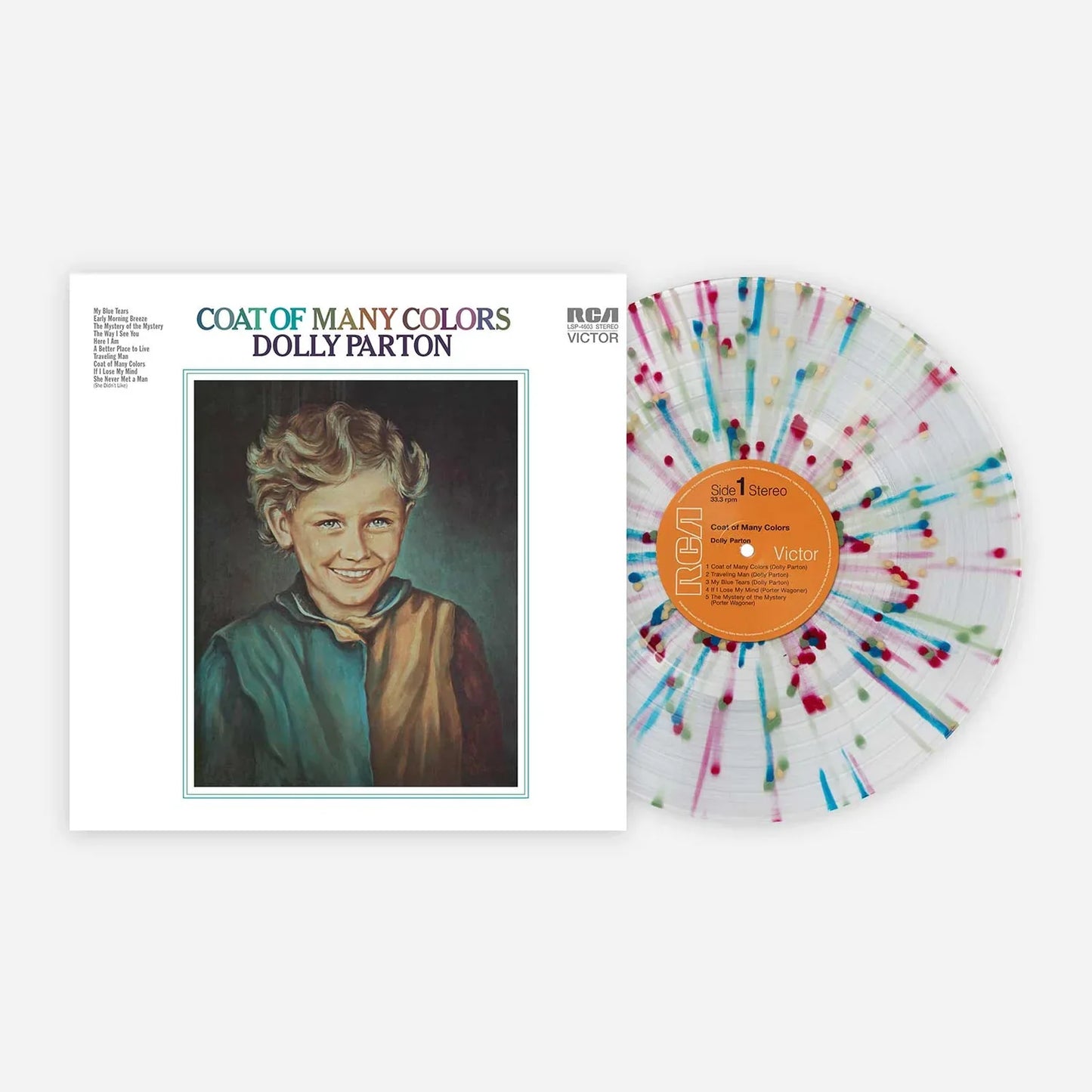 Dolly Parton- Coat Of Many Colors (VMP Pressing) ( LP )