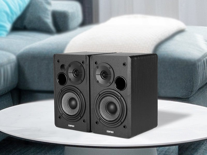 Edifier R1280DB - 2.0 Lifestyle Bookshelf Bluetooth Studio Speakers (Black)