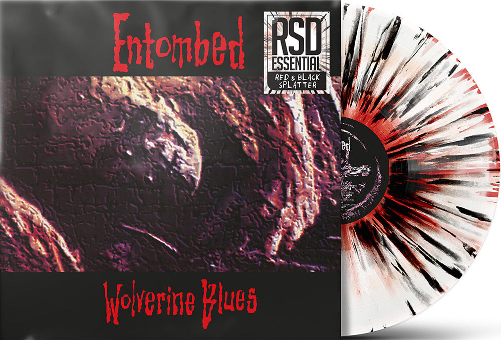 Entombed- Wolverine Blues (RSD Essential) (White w/ Red & Black Splatter Vinyl) ( LP )