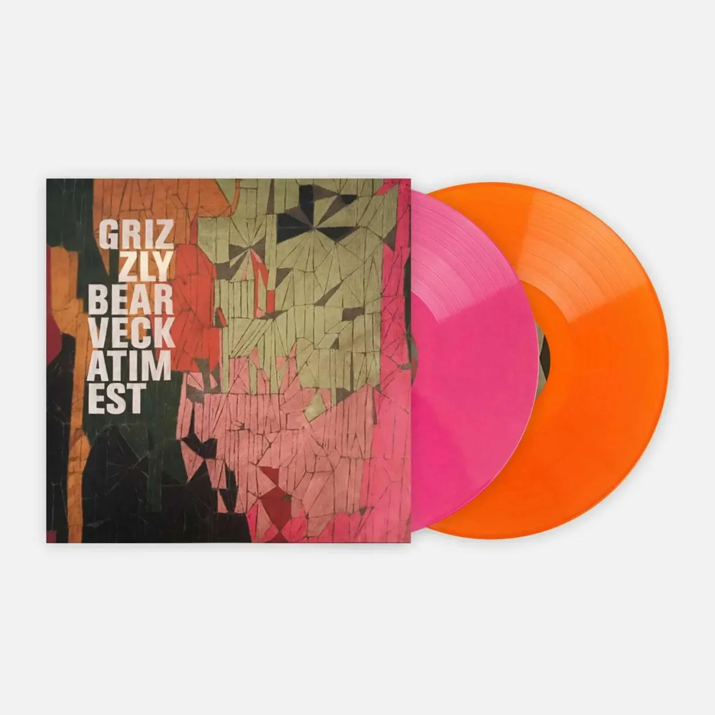Grizzly Bear- Veckatimest - Pink & Orange Colored Vinyl (VMP Pressing) ( LP )