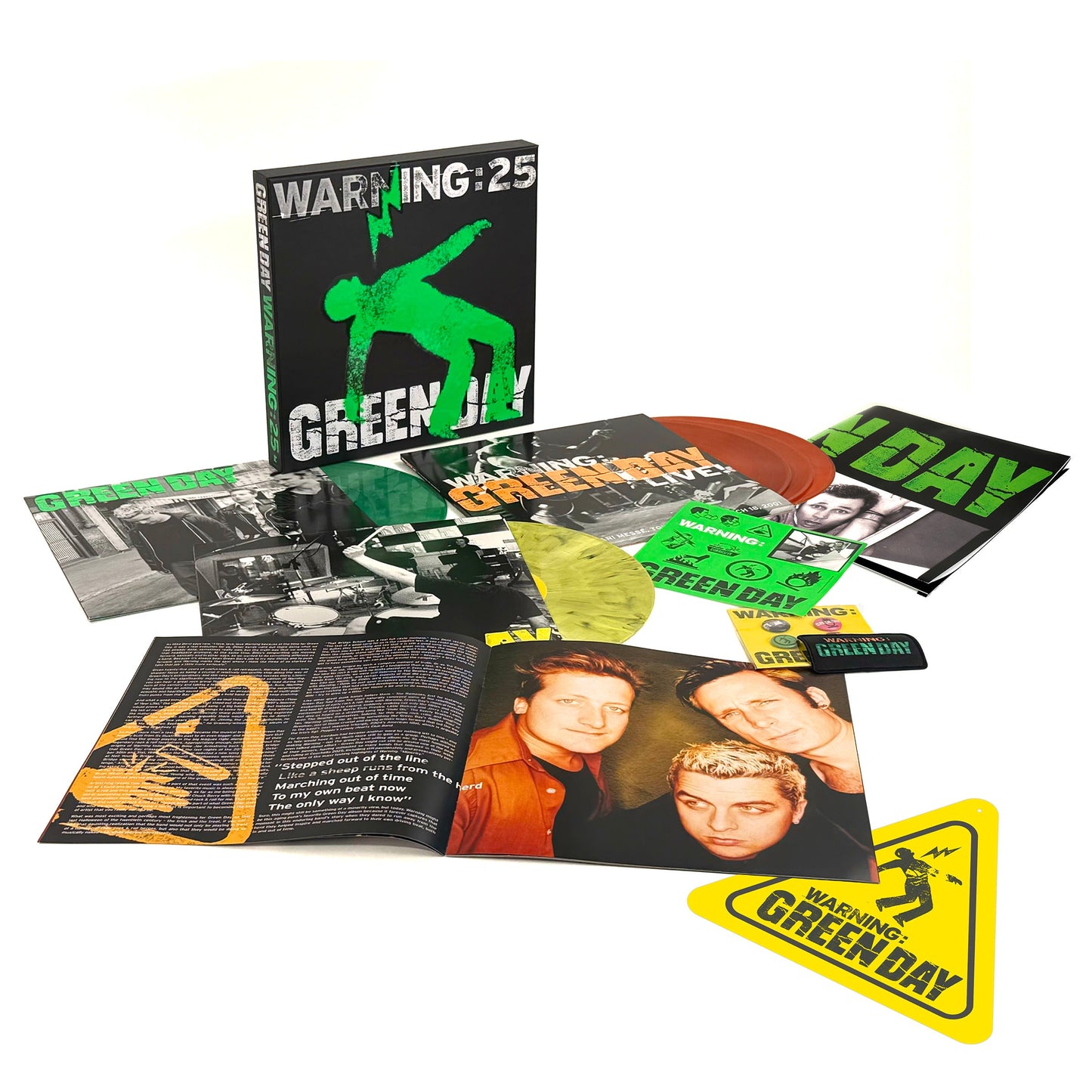 Green Day- Warning (25th Anniversary Deluxe Edition) (Indie Exclusive Vinyl) ( LP )