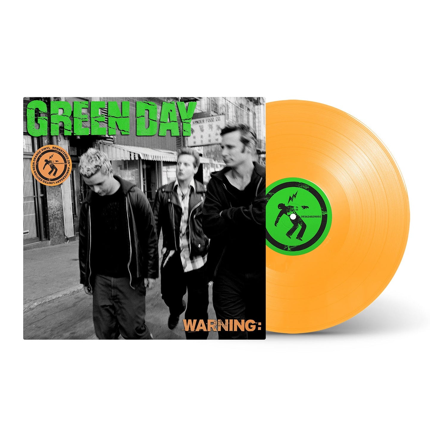 Green Day- Warning (25th Anniversary) (Orange Vinyl) ( LP )