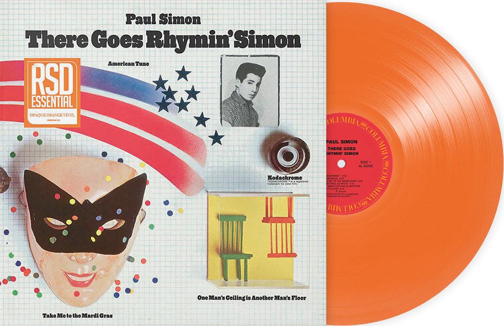 Paul Simon- There Goes Rhymin' Simon (RSD Essential Opaque Orange Vinyl) ( LP )