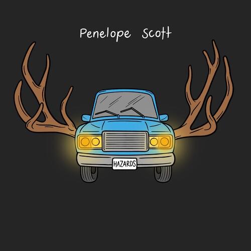 Penelope Scott- Hazards (White/Black Vinyl) ( LP )