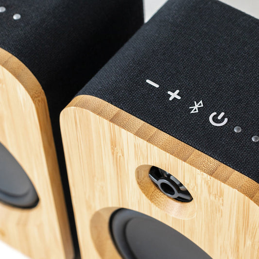 House of Marley - Get Together Duo Bookshelf Bluetooth Speakers