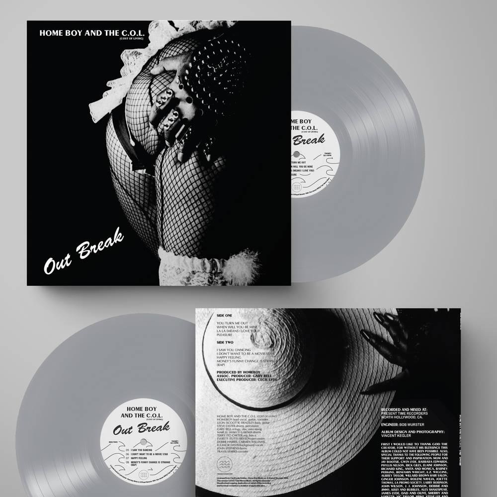 Home Boy And The C.O.L.- Out Break [RSD Essential Indie Colorway Silver Vinyl] ( LP )