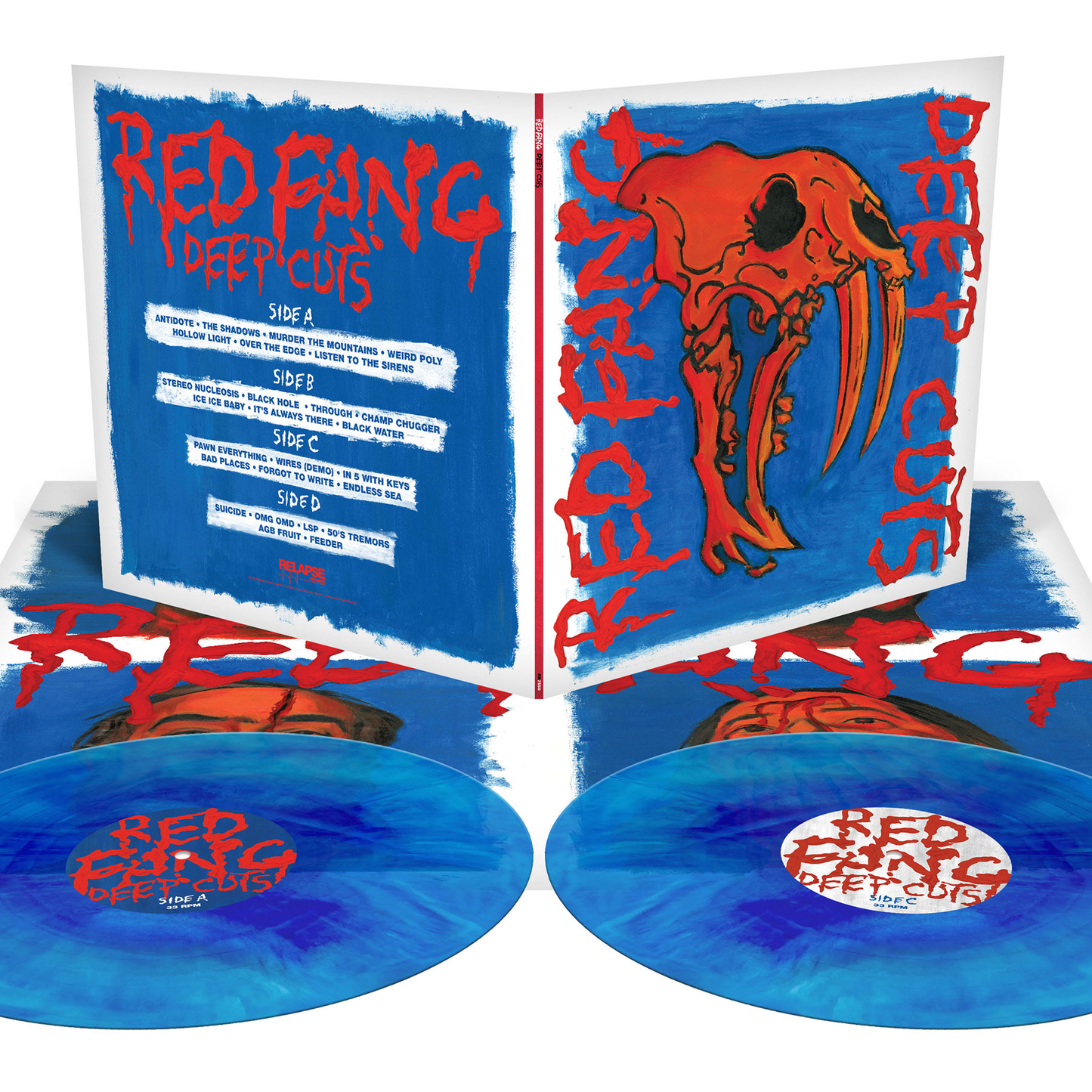 Red Fang- Deep Cuts (Galaxy Merge Vinyl) ( LP )