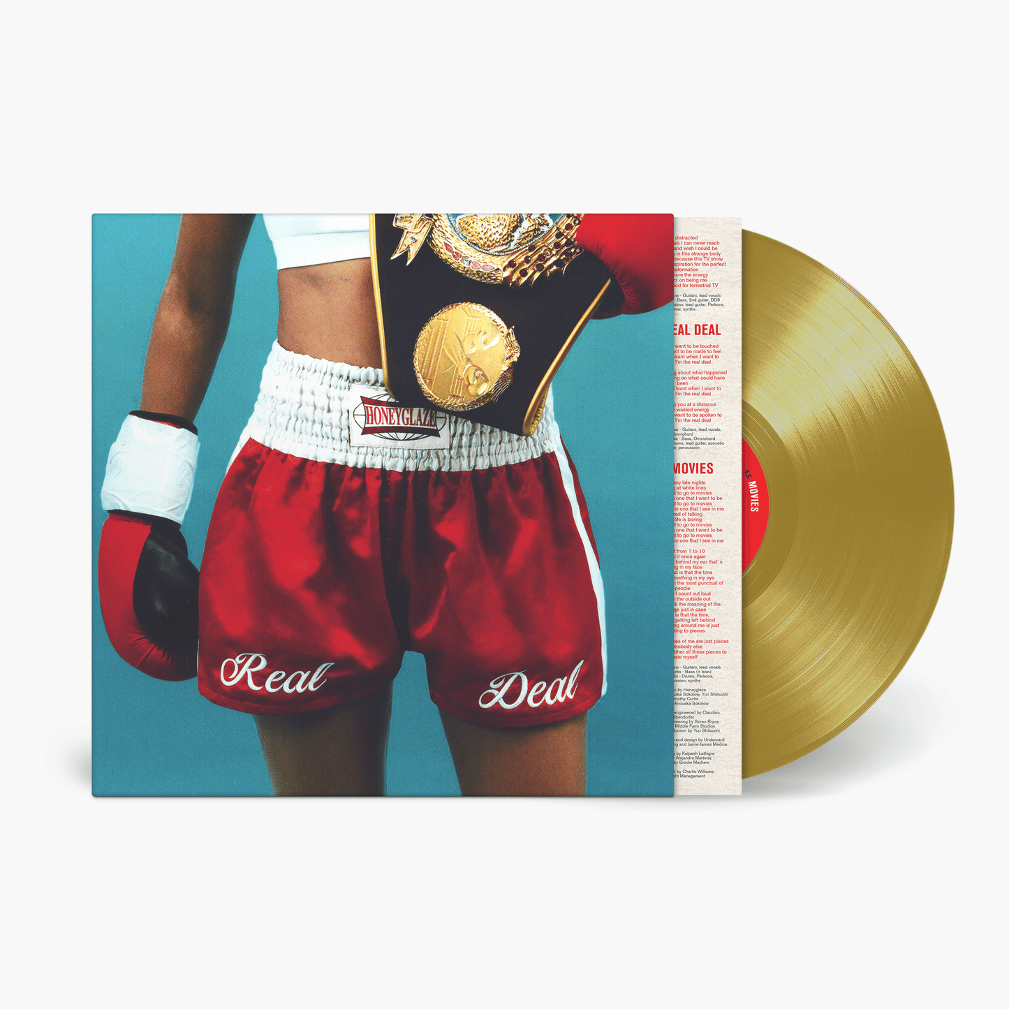 Honeyglaze- Real Deal (Indie Exclusive Gold Vinyl) ( LP )