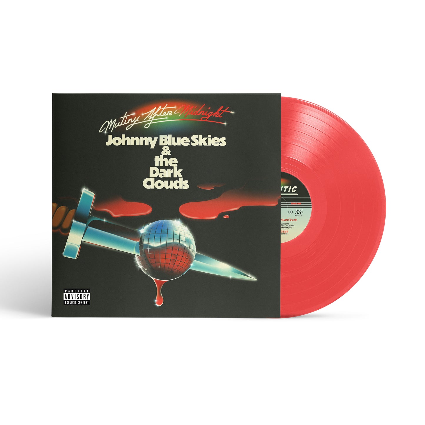 Johnny Blue Skies & the Dark Clouds- Mutiny After Midnight (Indie Exclusive Red Vinyl) (DAMAGED) ( LP )