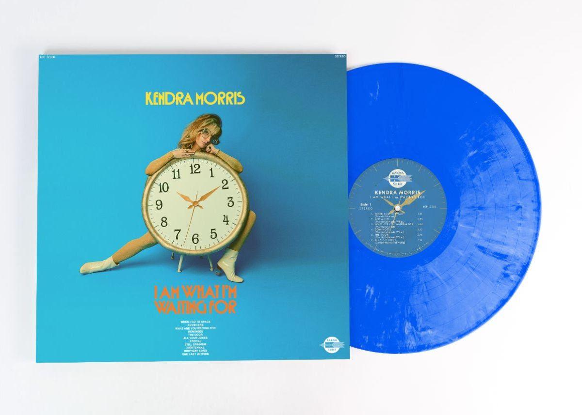 Kendra Morris- I Am What I'm Waiting For (Transparent Blue w/ White Swirl Vinyl) ( LP )