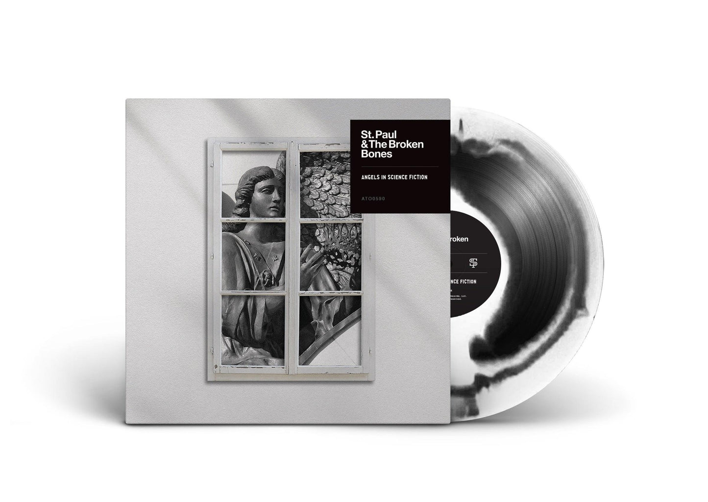 St. Paul & The Broken Bones- Angels In Science Fiction (Indie Exclusive Black & White Vinyl) ( LP )