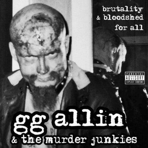 GG Allin & The Murder Junkies- Brutality And Bloodshed For Al (Orange Vinyl) ( LP )