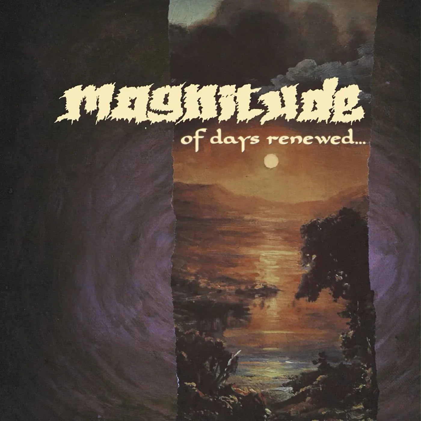 Magnitude- Of Days Renewed... (Clear Purple w/Orange Splatter) ( LP )