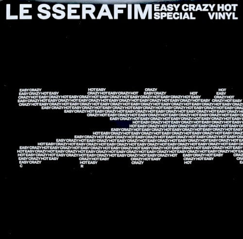 Le Sserafim- Easy-crazy-hot (Indie Exclusive Vinyl) ( LP )