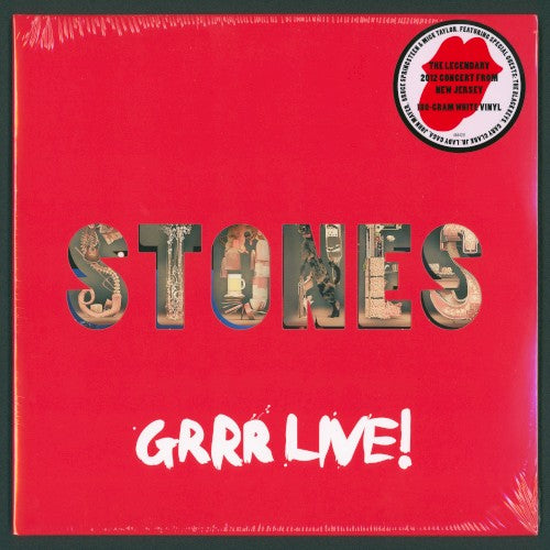 The Rolling Stones- Grrr Live [Colored Vinyl] [180 Gram] (Wht) ( LP )