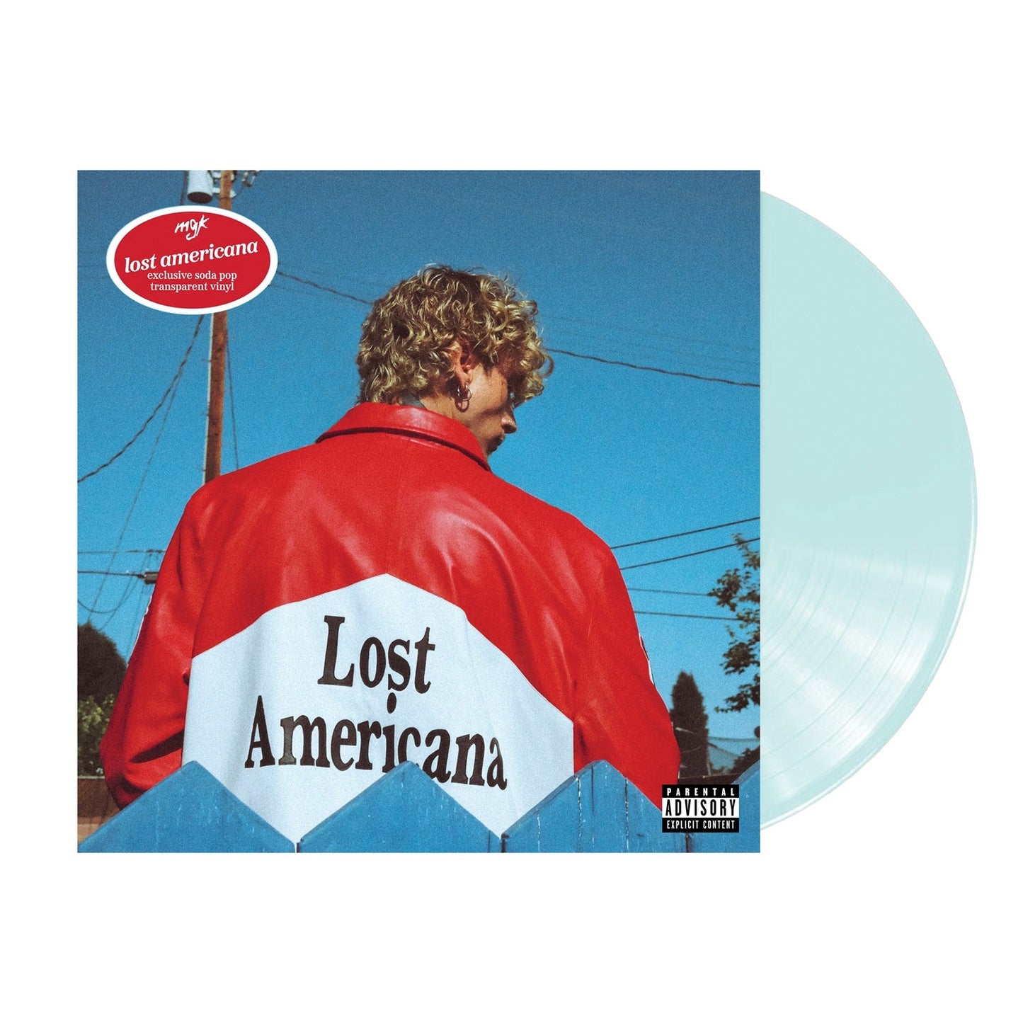 MGK- Lost Americana (Indie Exclusive Soda Pop Bottle Clear Vinyl) ( LP )