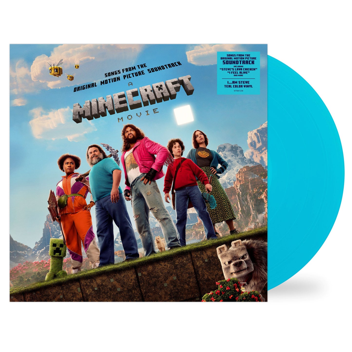A Minecraft Movie (Songs from the Original Motion Picture Soundtrack) (Teal Vinyl) ( LP )