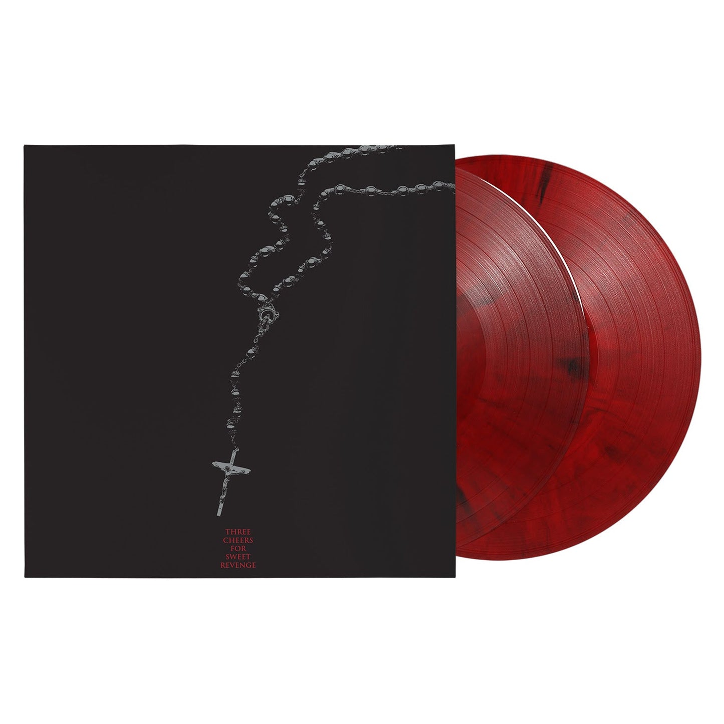 My Chemical Romance- Three Cheers for Sweet Revenge (Deluxe Edition) (Red & Black Marble Vinyl) ( LP )