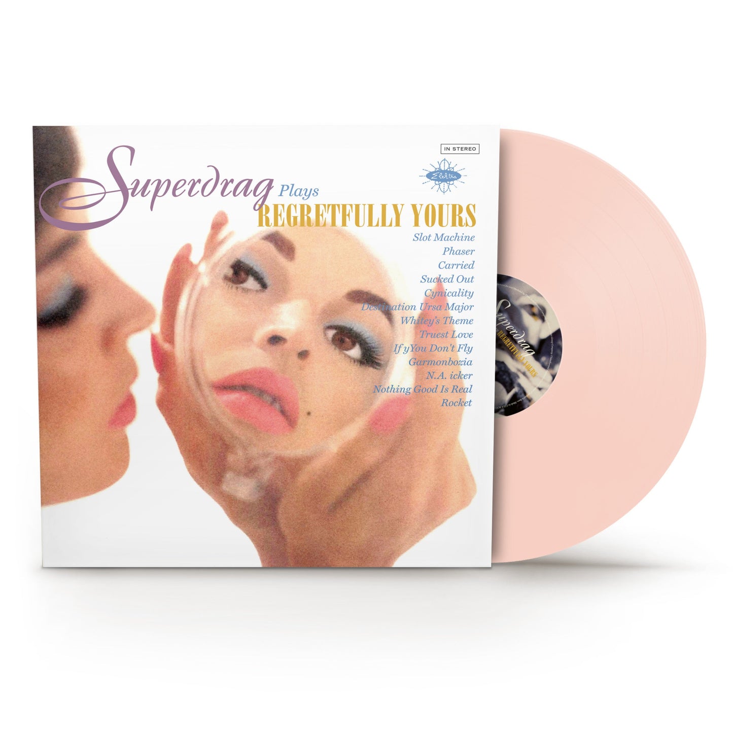 SUPERDRAG- Regretfully Yours (Elektra 75) (Opaque Pink Vinyl) ( LP )