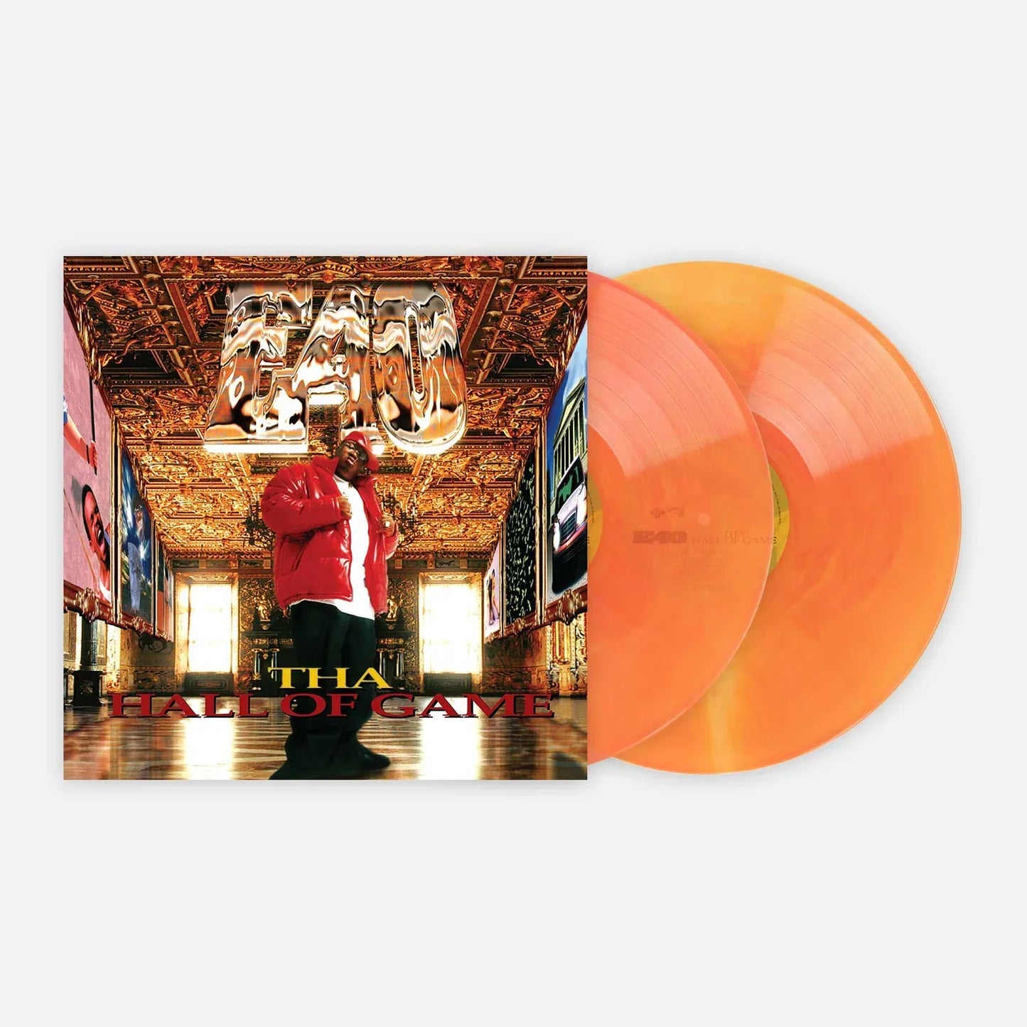 E-40- Tha Hall Of Game - "Rapper's Ball Red" Galaxy Colored Vinyl ( LP )