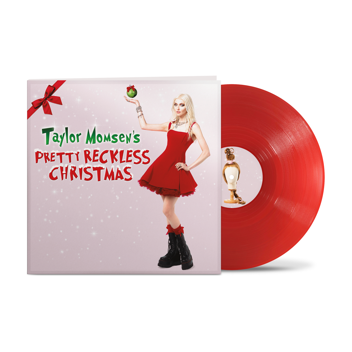 The Pretty Reckless- Taylor Momsen's Pretty Reckless Christmas (Translucent Ruby Vinyl) ( LP )