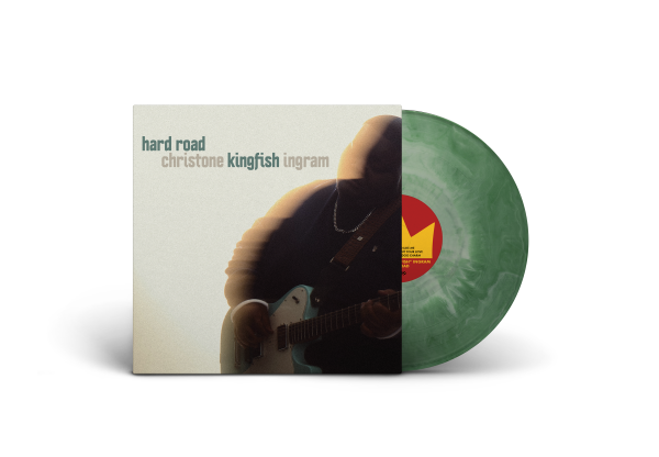 Christone Kingfish Ingram- Hard Road (Green and White Splash Vinyl) ( LP )