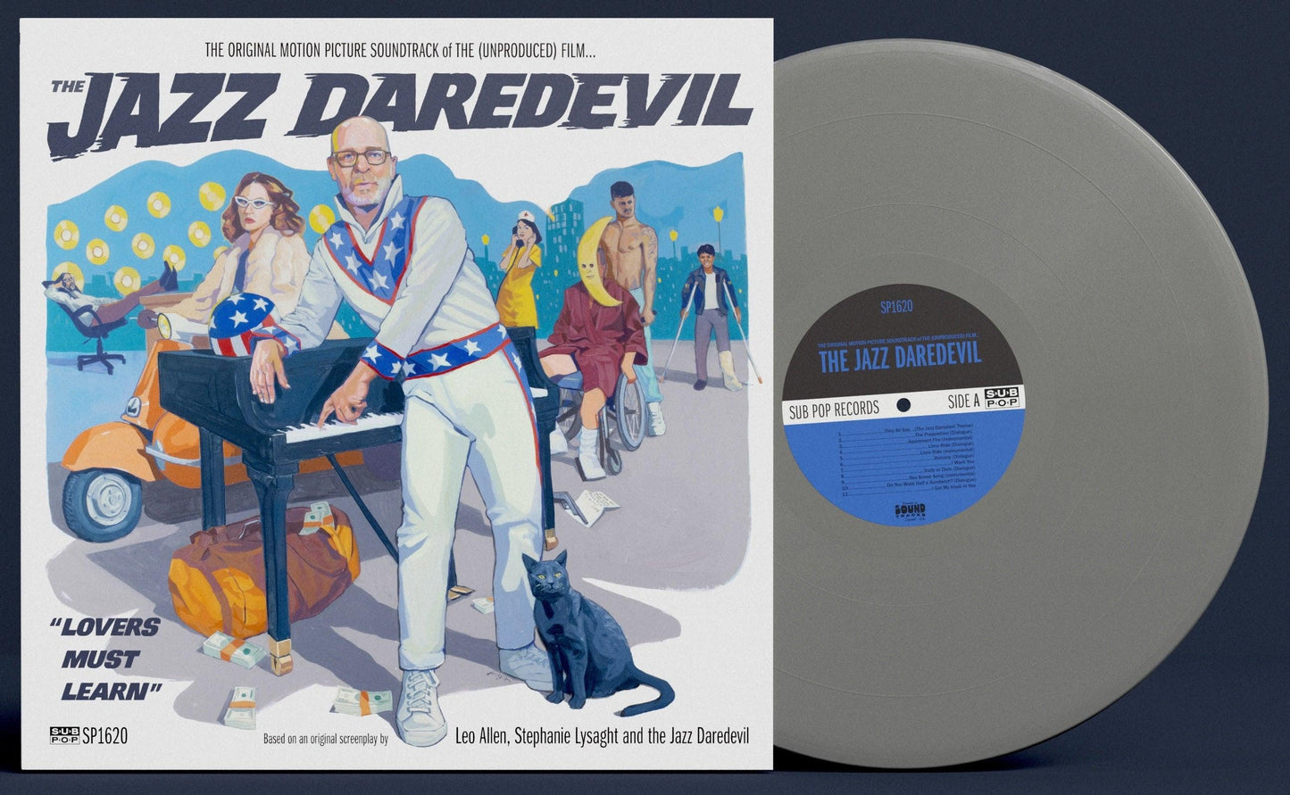 Jon Benjamin- The Original Motion Picture Soundtrack of the (Unproduced) Film…The Jazz Daredevil ( LP )
