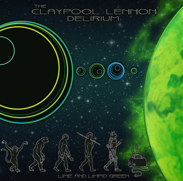 Claypool Lennon Delirium (Primus)- Lime And Limpid Green (10") ( LP )