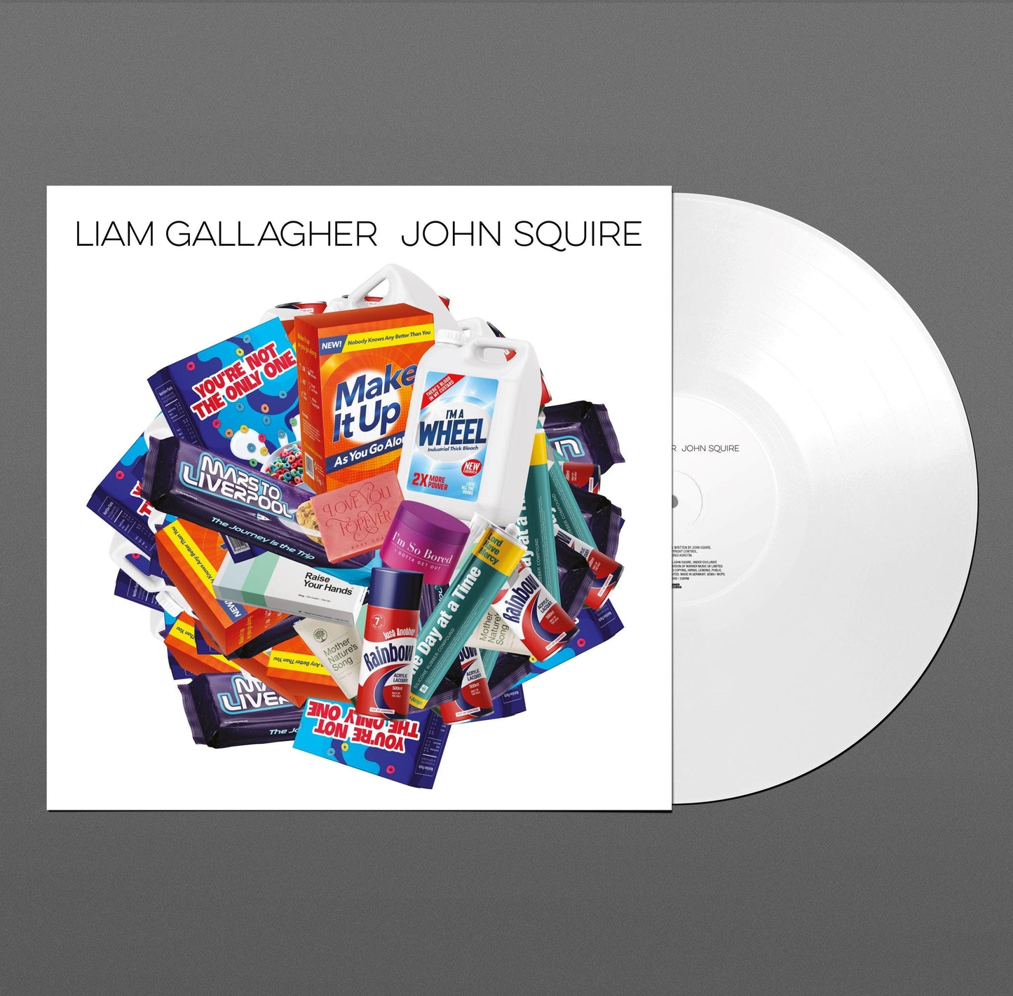 Liam Gallagher & John Squire- Liam Gallagher & John Squire (Indie Exclusive Vinyl) ( LP )