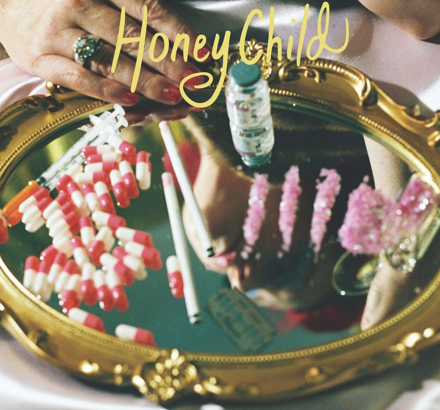 Honey Child- Starving Hearts (Opaque Pink) (In The Q Records) ( LP )