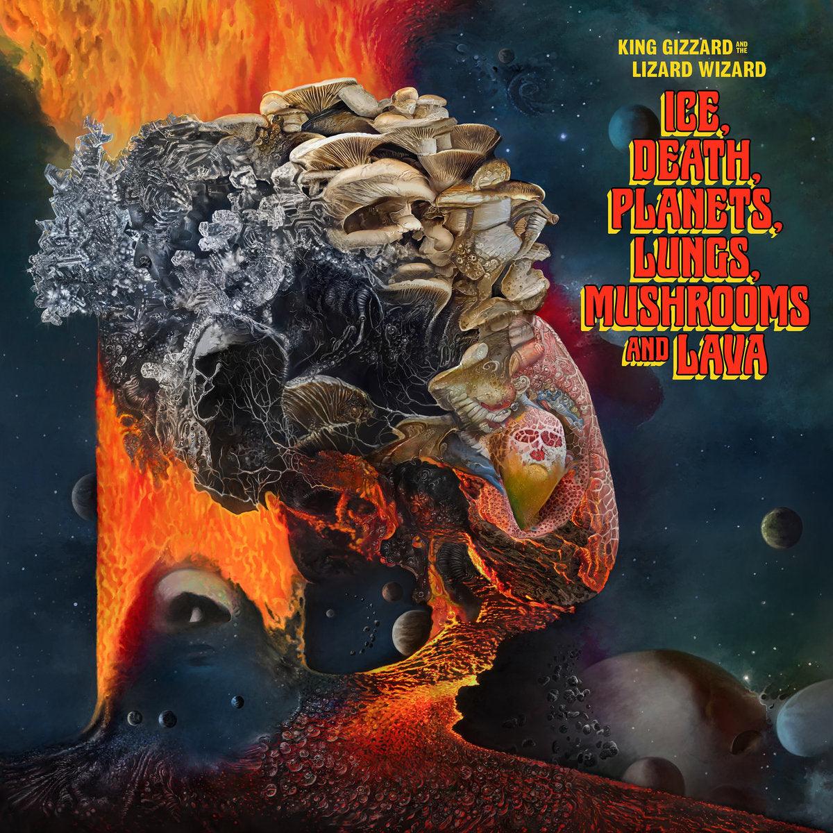 King Gizzard & The Lizard Wizard- Ice, Death, Planets, Lungs, Mushrooms and Lava ( LP )