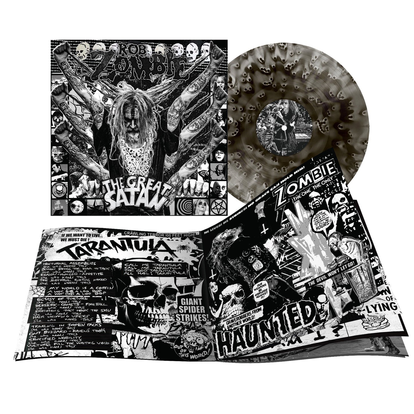 Rob Zombie- The Great Satan (Ghostly Black Vinyl) ( LP )